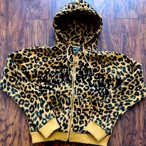 L..A.M.B Gwen Stefani Leopard hoody M